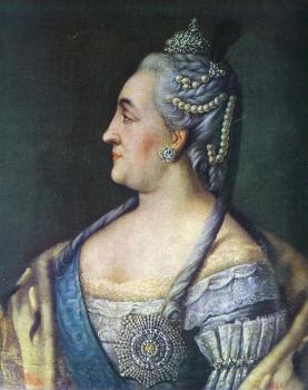 阿雷尅西 安特羅波夫 Portrait of Catherine II the Great
